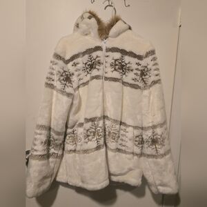 Victory Outfitters Reversible Faux Fur Jacket Coat